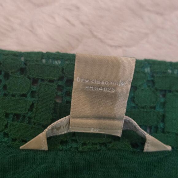 Banana Republic Whispering Pines Green Overly Sheath Dress, Size 6 - Picture 8 of 10